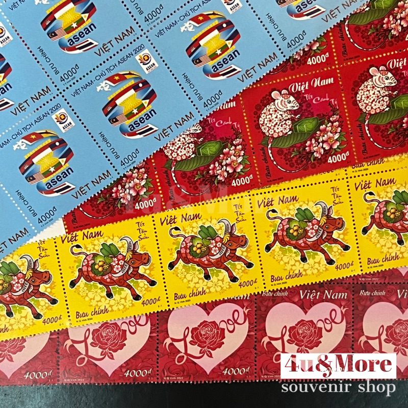 Tem thư Bưu Chính Việt Nam gửi thư từ mệnh giá 12k, 15k gửi bưu thiếp, sưu tầm