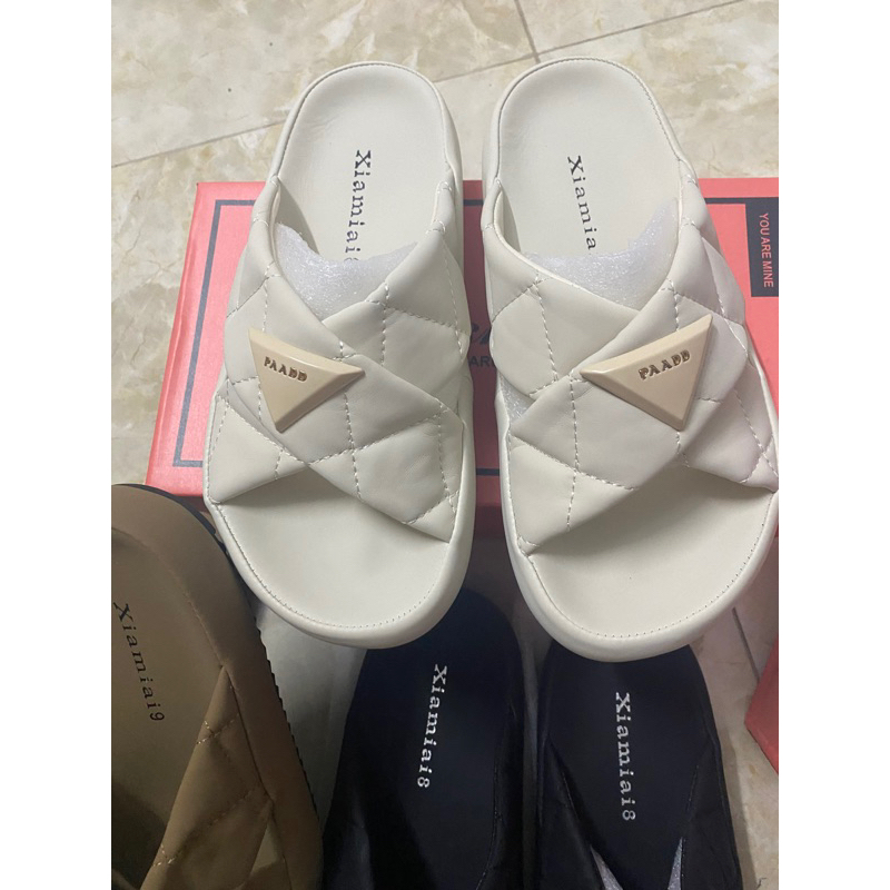 Dép da nữ qc cao cấp kimlinhshoess