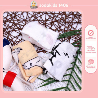 Set 3 khăn xô sợi tre cho bé
