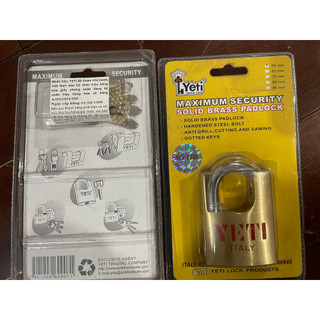 Khóa đồng chống cắt YETI các cỡ