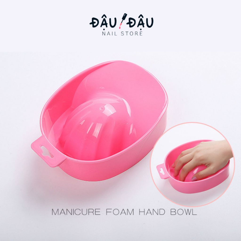 Bát ngâm tay làm móng một lớp cực gọn nhẹ tiện dụng giá rẻ
