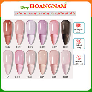 Sơn gel móng tay hơ đèn rykaergel chai 15ml làm đẹp trang trí móng làm nail mi thời trang nữ shop hoangnam