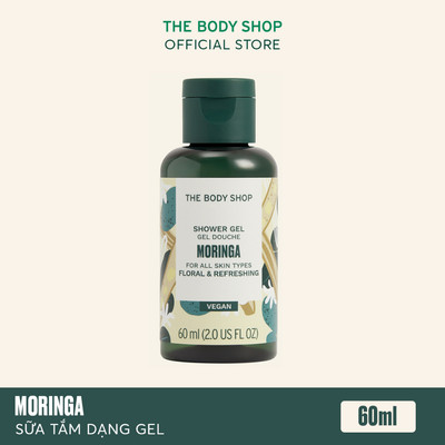 Sữa Tắm Hoa Chùm Ngây Shower Gel Moringa 60ml The Body Shop