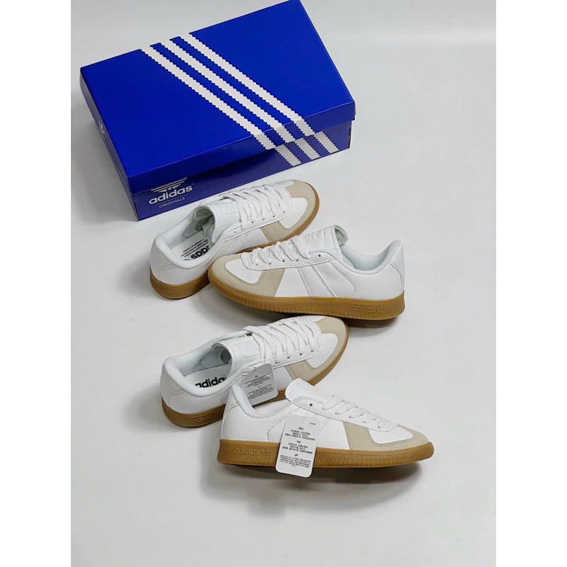 Giày sneaker army trắng nâu 2023