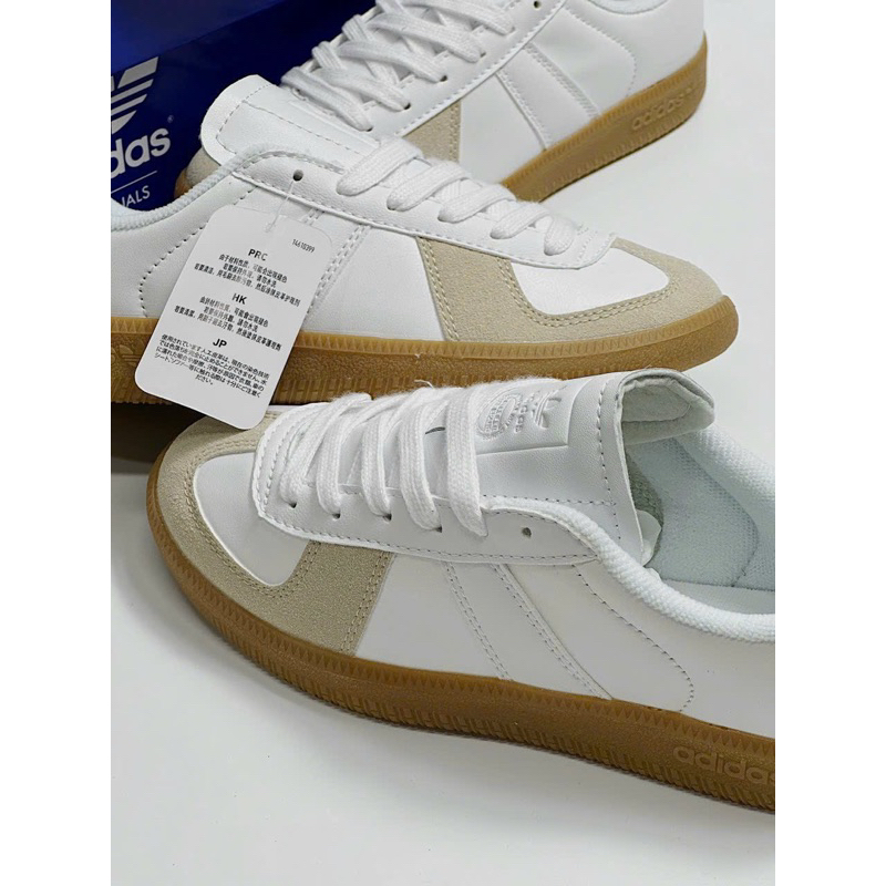 Giày sneaker army trắng nâu 2023