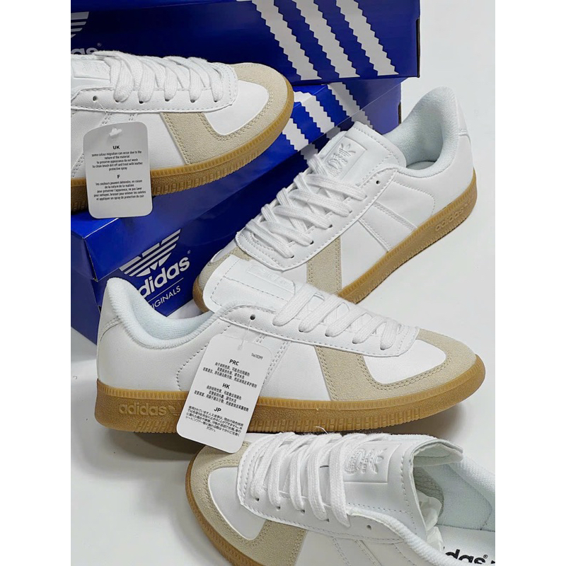 Giày sneaker army trắng nâu 2023