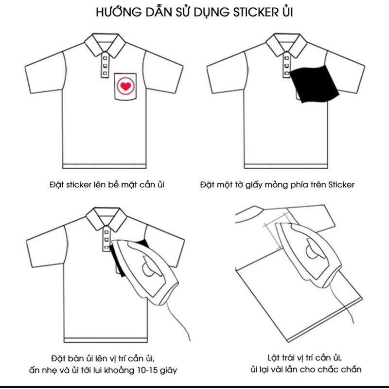 Logo sticker LV thêu ủi nhiệt loại đẹp 7cm