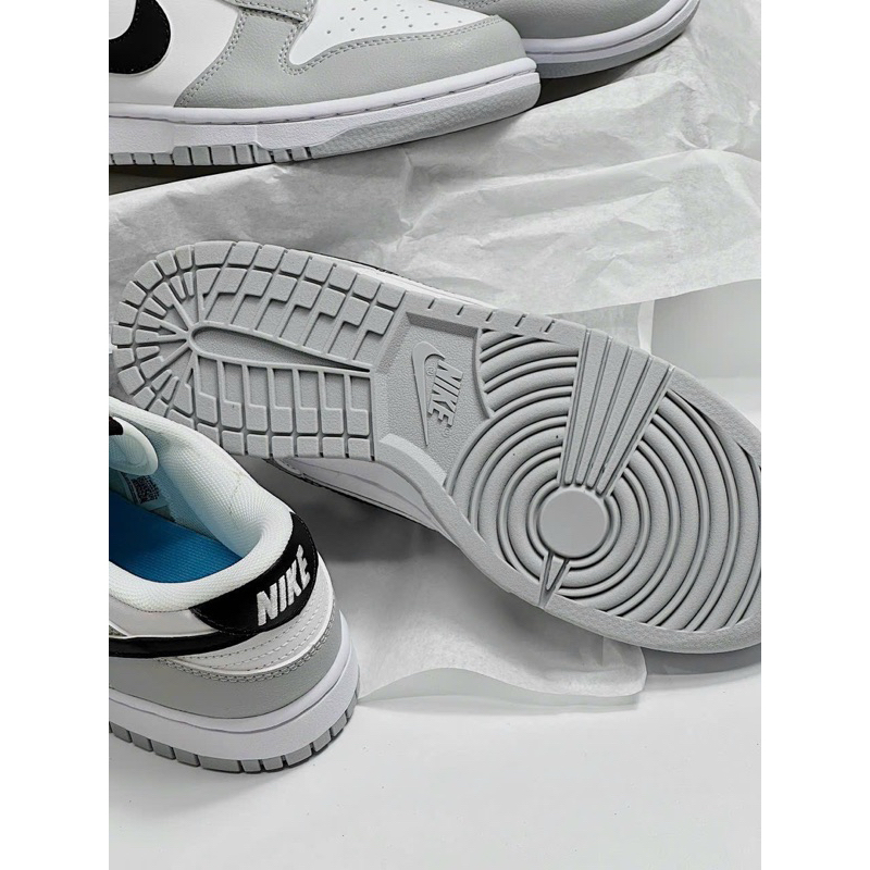 Giày sneaker sb dunk low xám đen