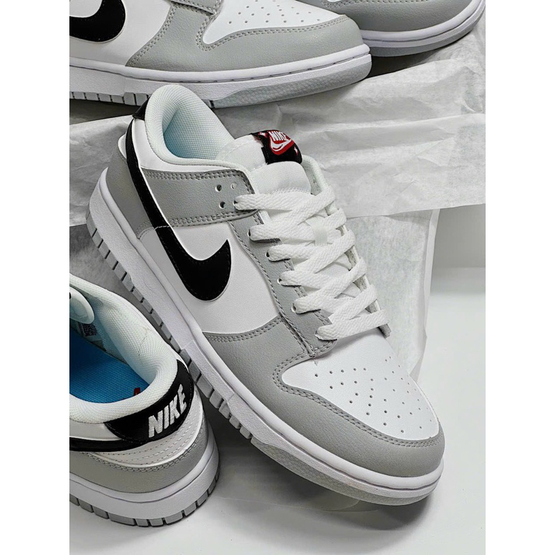 Giày sneaker sb dunk low xám đen