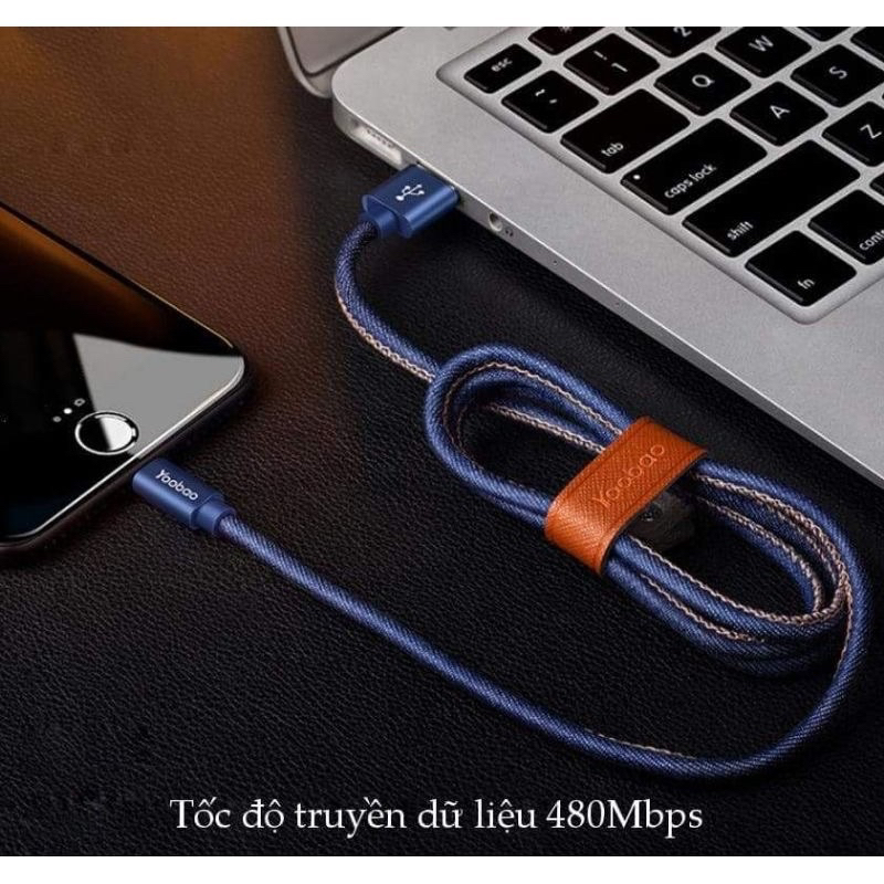 Cáp dù YOOBAO 1,8m , Cáp dù chống gãy đứt