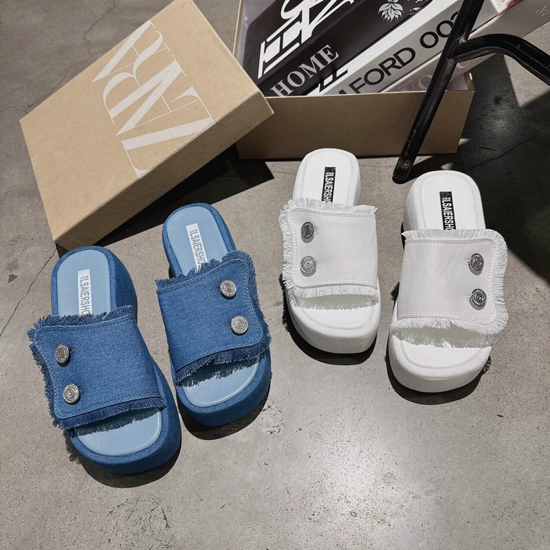 Dép bảng zin nút siêu cute