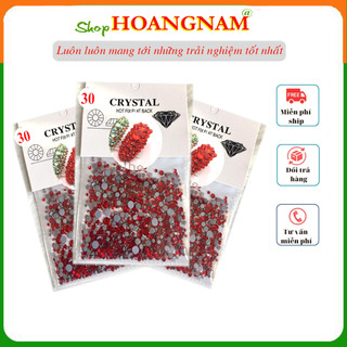 Túi 15 đá chân keo đá nail mix size siêu sáng cao cấp hồng kong chăm sóc trang trí móng làm nail shop hoangnamnail