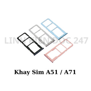 Khay sim samsung a51 / a71 - a515 a715 đủ màu - hàng new zin