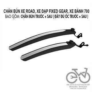 Dè chắn bùn xe đạp touring, city, 700c, xe đạp fixed gear