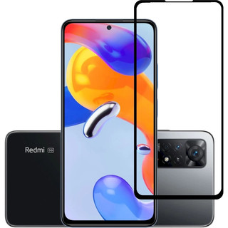 Cường lực full màn cho Xiaomi Redmi Note 11 Pro (BAIKO đen bóng)