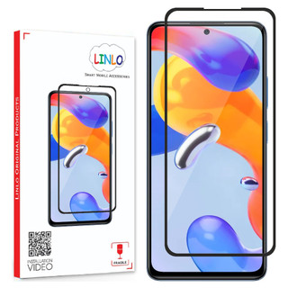 Cường lực full màn cho Xiaomi Redmi Note 11 Pro (BAIKO đen bóng)