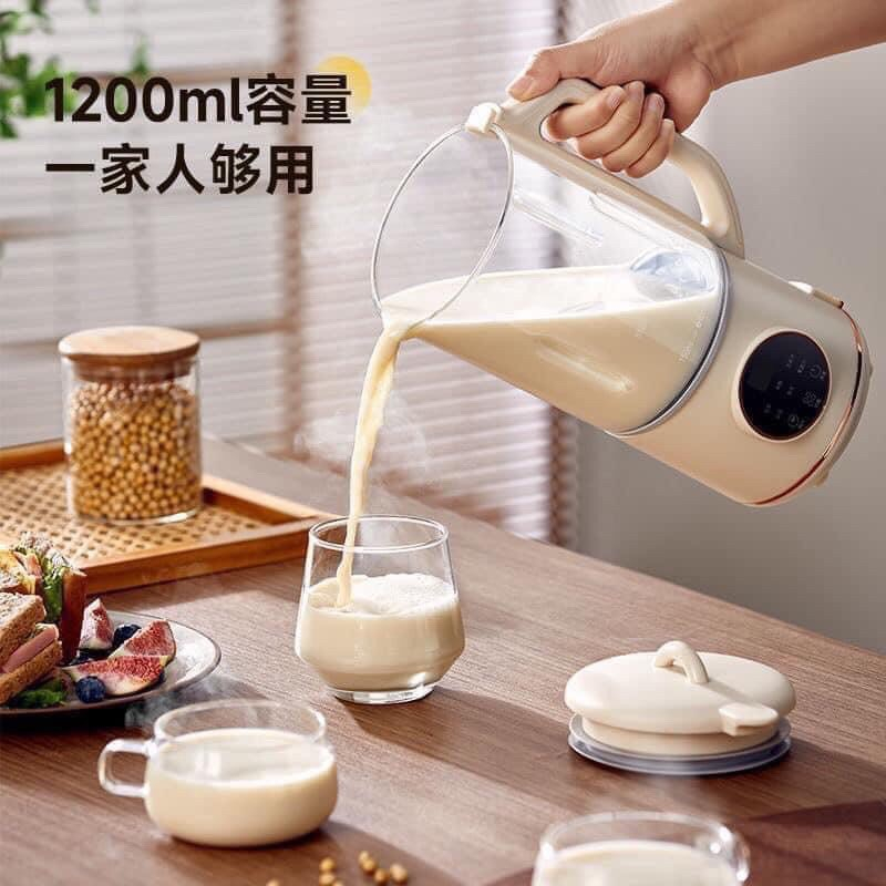 [Hàng Xịn]  Máy làm sữa hạt ZENGON cối thủy tinh thể tích 1.2 LÍT.  Máy làm sữa hạt Zen.gon