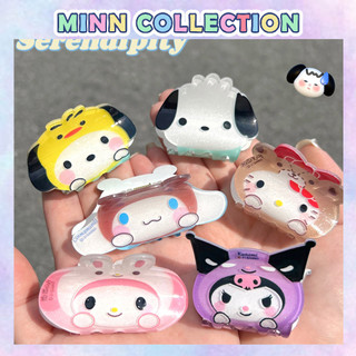 Kẹp tóc nữ nửa đầu hình Sanrio, Melody ngoạm hoạt hình dễ thương phong cách Hàn Quốc Minn Collection