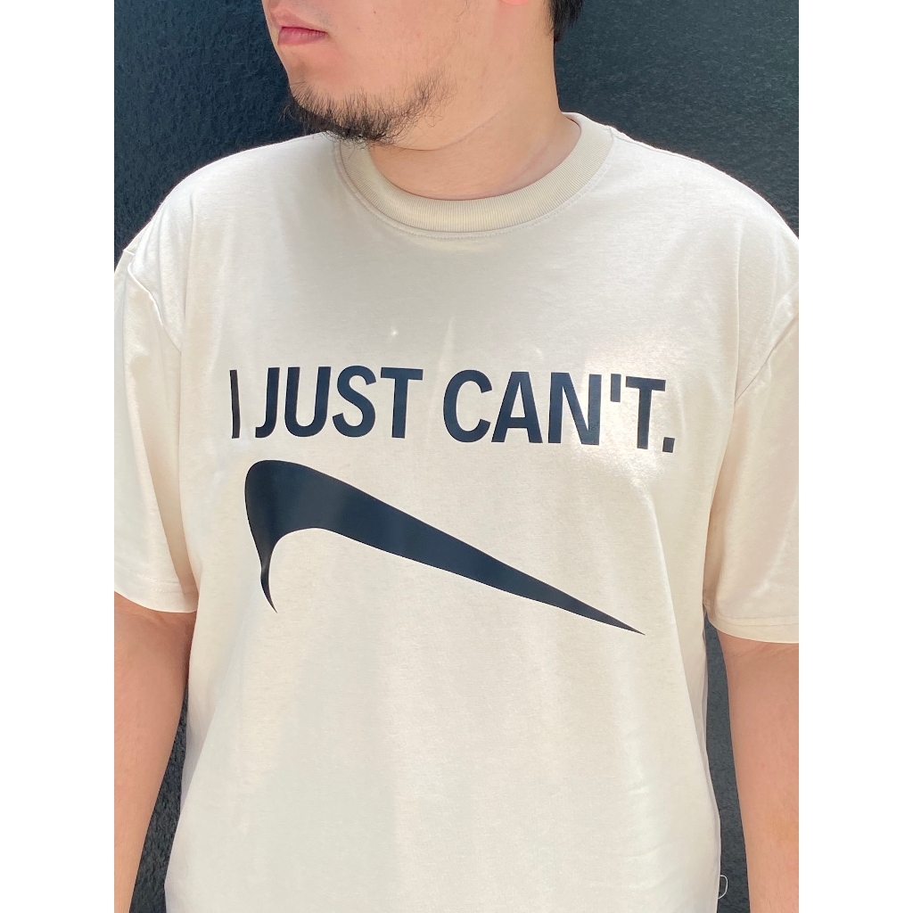 Áo phông Unisex Oversize Local Brand I Just Can't | Áo Vớ Vẩn - cotton 100% 220gsm