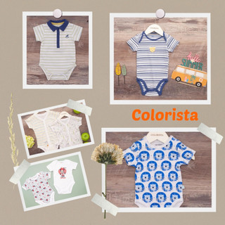 Áo chip cộc tay cotton 100% họa tiết đáng yêu thời trang COLORISTA