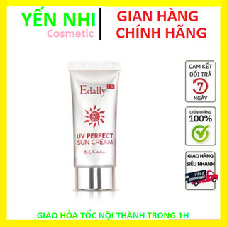 Kem chống nắng ngừa nám hoàn hảo edally spf50+/pa+++ bảo vệ da tuýp 60ml.yennhishop