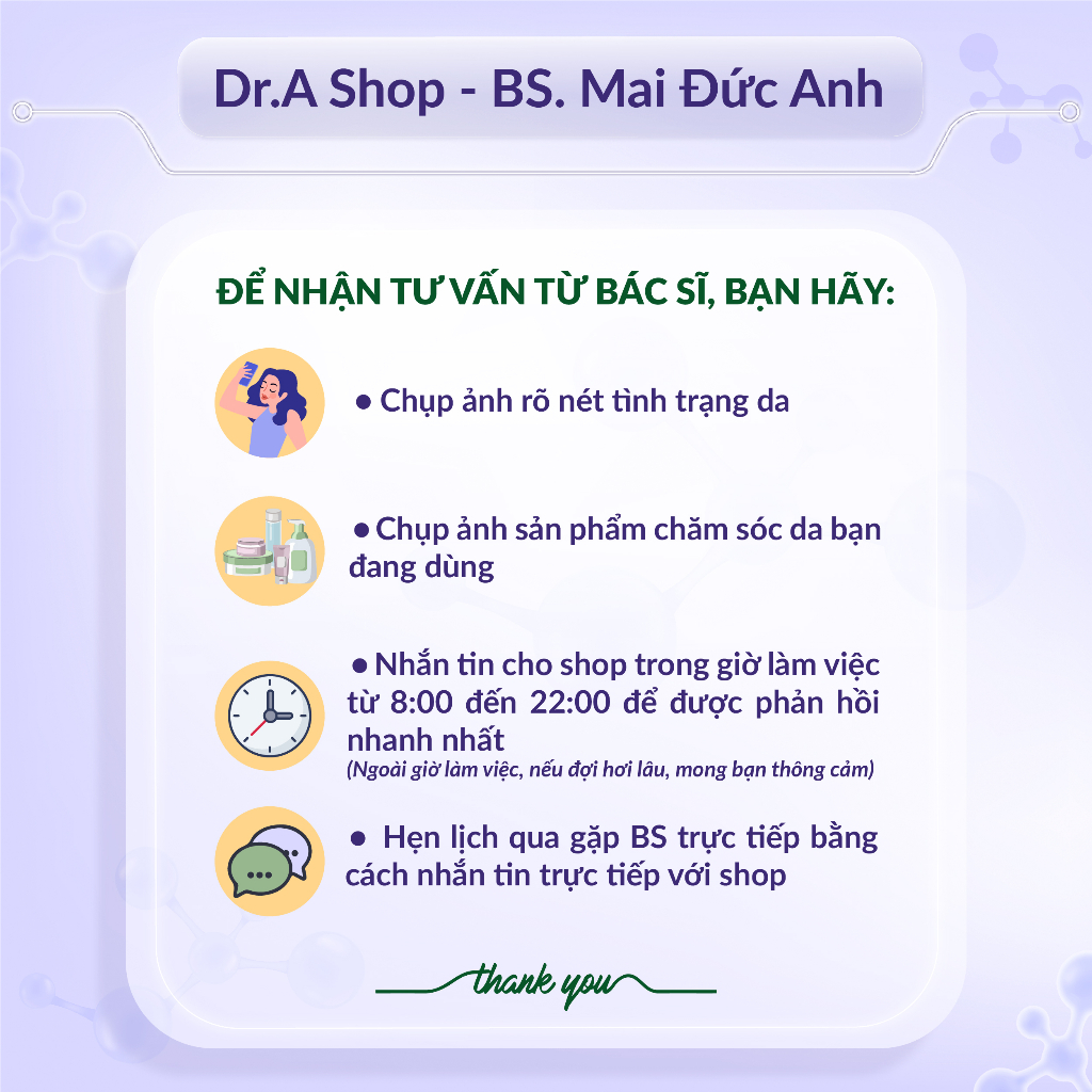 Giảm mụn chuyên sâu chính hãng Dr.A được khuyên dùng từ bác sĩ da liễu, biến hóa cho bạn làn da khỏe và đẹp