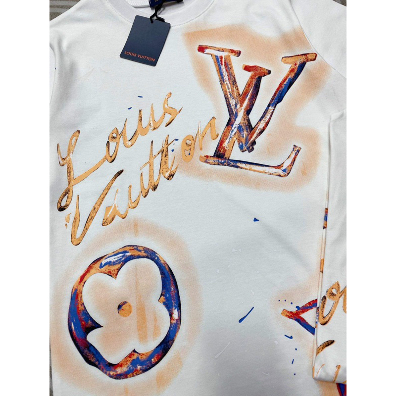 Áo phông lv siêu phẩm full tem mác siêu hot