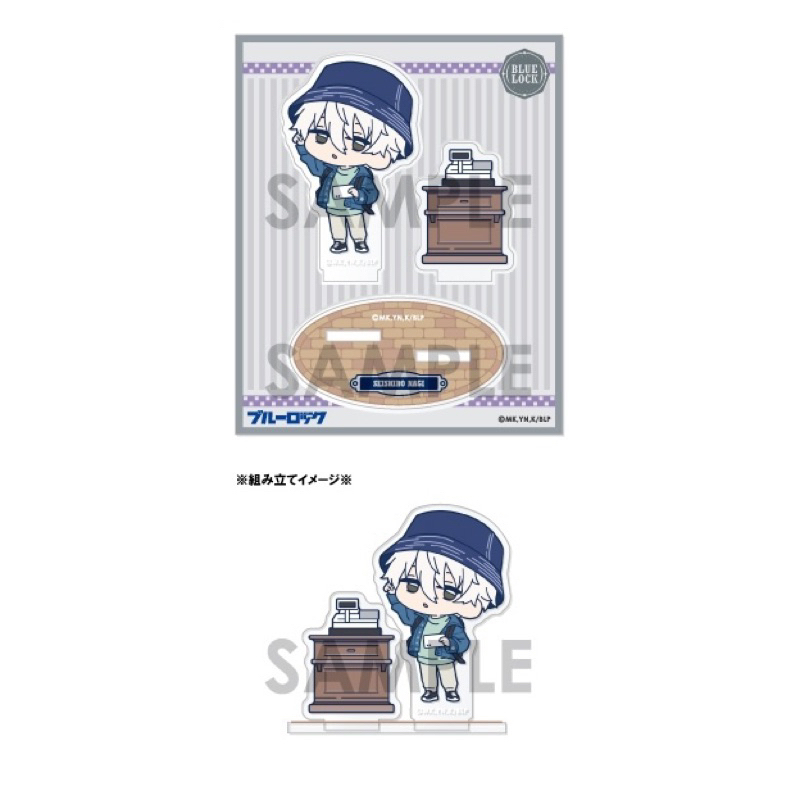 STANDEE MÔ HÌNH BLUE LOCK LET’S GO OUT CHÍNH HÃNG