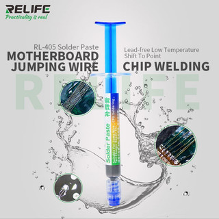 Táo Thẩm Tools | Xilanh thiếc nước chuyên dụng Relife RL-405 138 độ - Không chì không độc hại