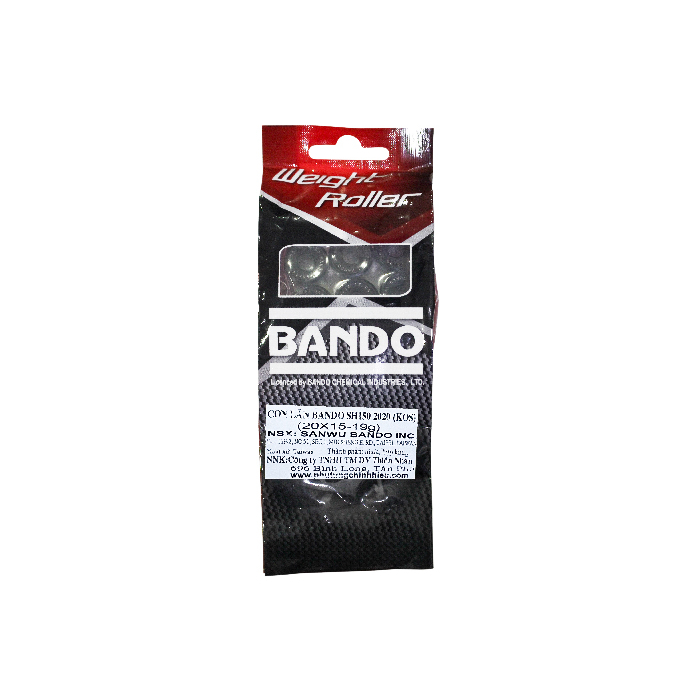 Bi nồi Bando SH150 (2020) KOS, SH việt nam 2021 2022 (Mã số: 20x15-19g con lăn côn ly hợp SHVN)