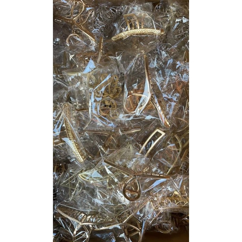 Combo 100 kẹp tóc ngẫu nhiên, chất liệu kim loại dễ sử dụng