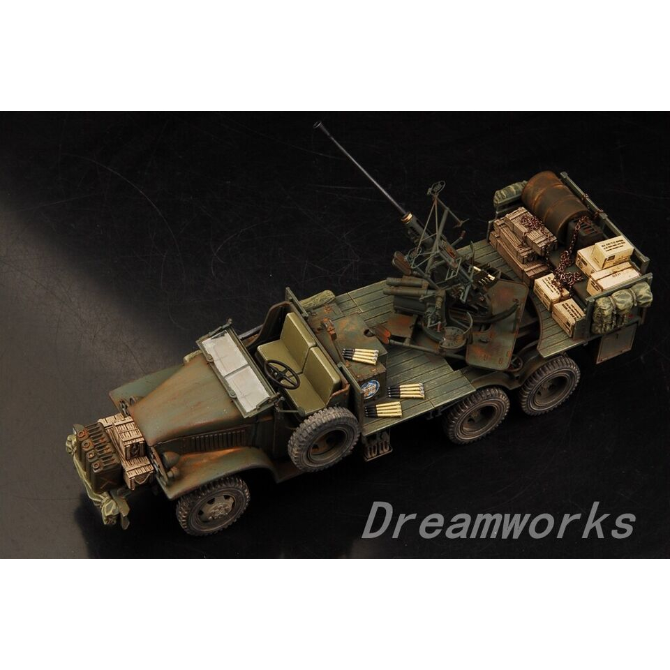 1/35 Mô Hình Xe Phòng Không GMC Truck w/Bofors 40mm Machinegun