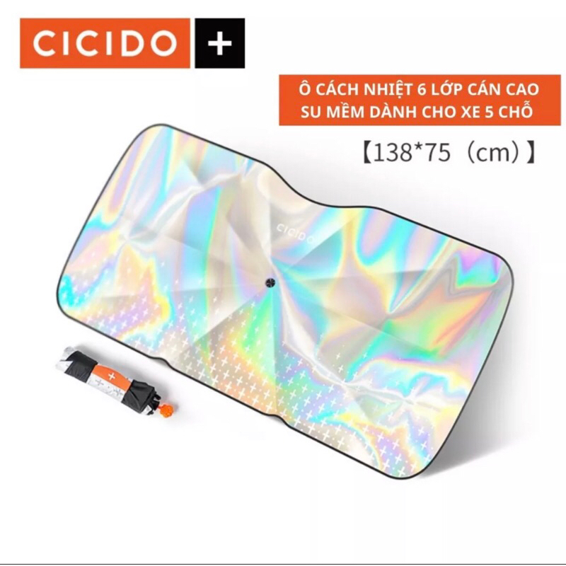 Ô che nắng CICIDO chính hãng, Dù Che Nắng Ô Tô cho xe 4 chỗ, 5 chỗ, dù che nắng oto thông minh cho xe 7 chỗ, SUV | BigBuy360 - bigbuy360.vn