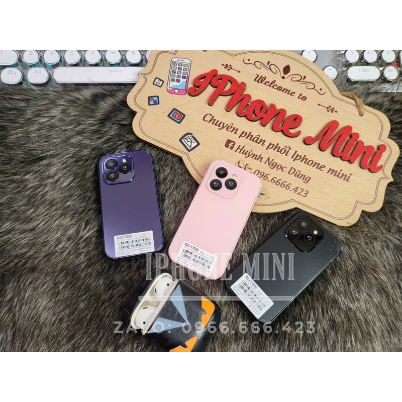 Điện thoại mini 14 promax Ram 3G ROM 64G (Tặng kèm cáp sạc, ốp lưng silicon)