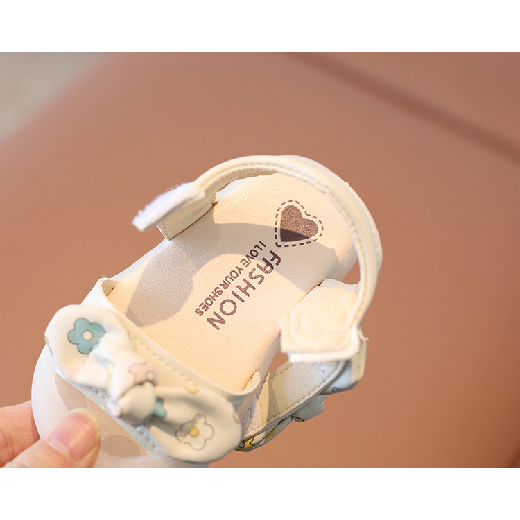 Sandal Dép Bé Gái Nơ Thắt Phong Cách Thời Trang Cho Bé