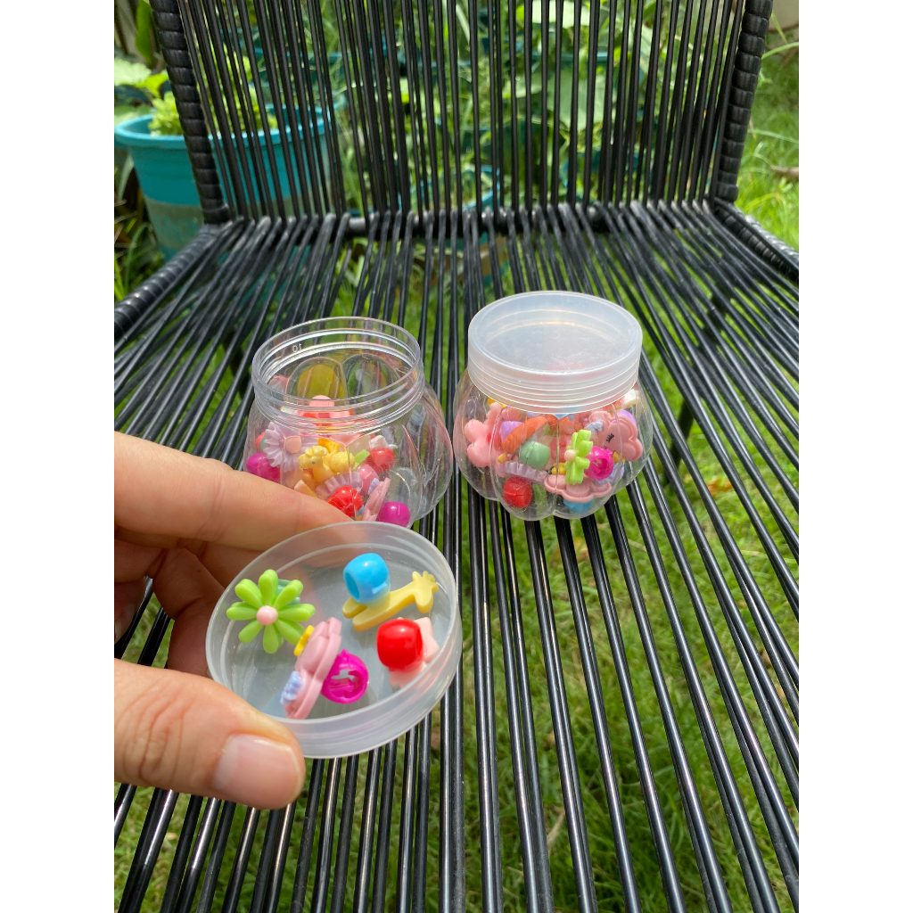 Set 20 kẹp tóc mini kiểu bông hoa dễ thương cho bé gái kèm hộp