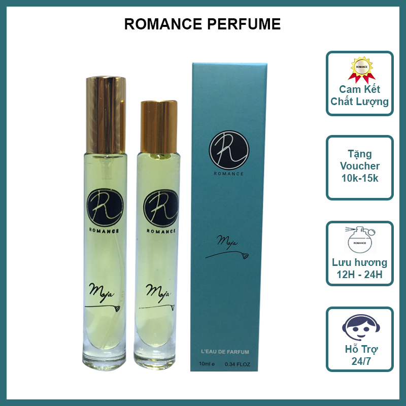 Nước Hoa Nam Romance Moja Hương Thơm Mạnh Mẽ, Thanh Lịch 10Ml