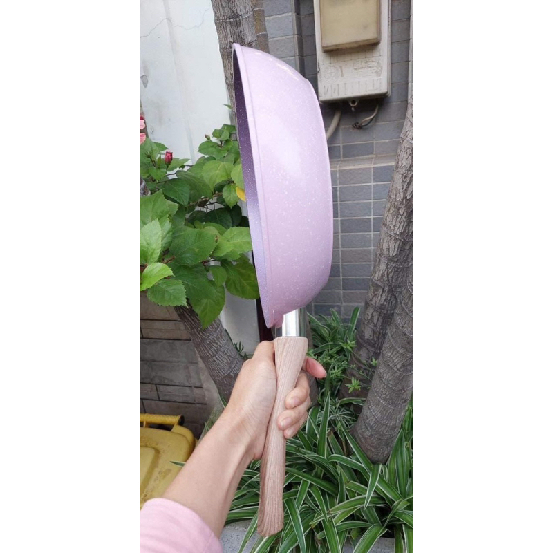 Chảo vân đá màu Green Cook 26cm