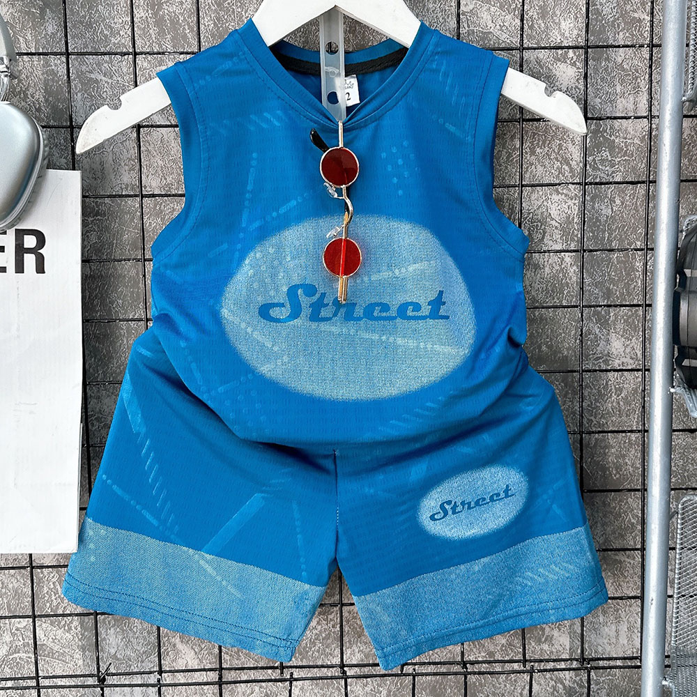 Bộ sát nách, sét cộc bé trai bé gái vải thông hơi siêu mát Stree