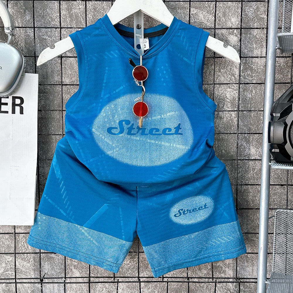 Bộ sát nách, sét cộc bé trai bé gái vải thông hơi siêu mát Stree