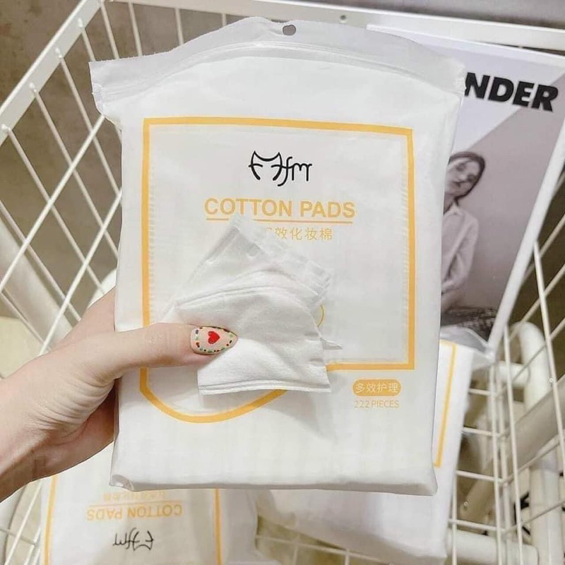 222 miếng Bông tẩy trang  Cotton Hai Mặt hàng loại 1