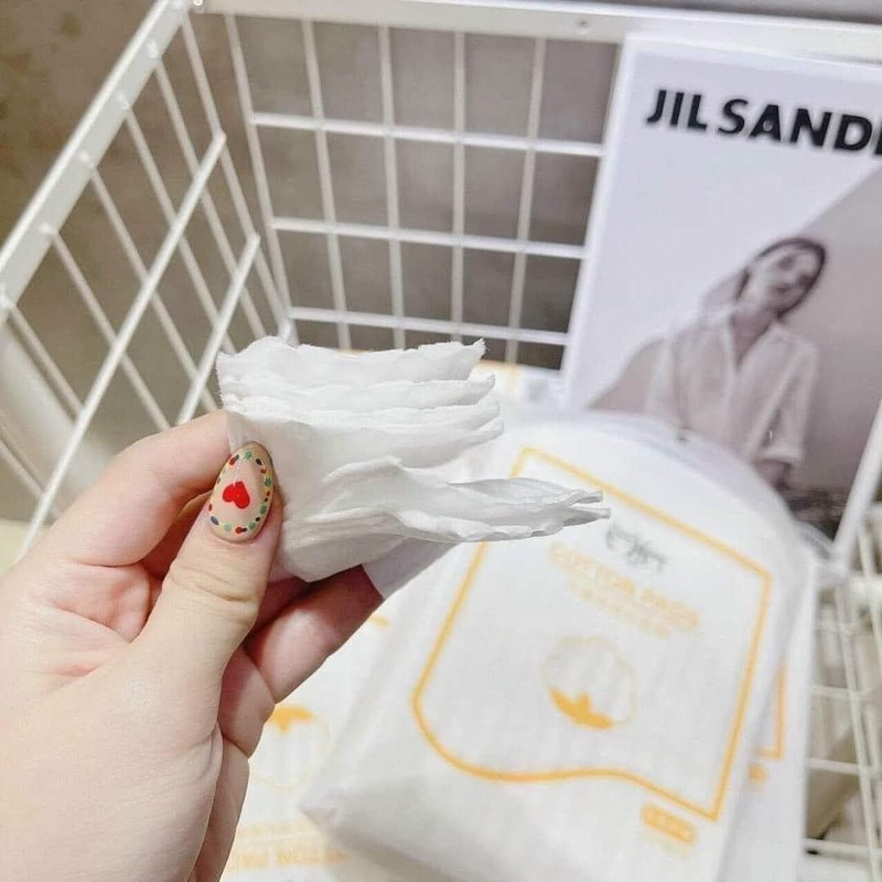 222 miếng Bông tẩy trang  Cotton Hai Mặt hàng loại 1