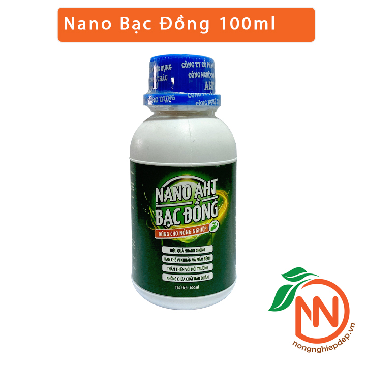 Nano Bạc Đồng 100ml – Hạn Chế Vi Khuẩn, Nấm Bệnh