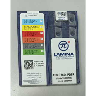 Mảnh phay APMT1604PDTR LT 30, Chíp APMT1604.