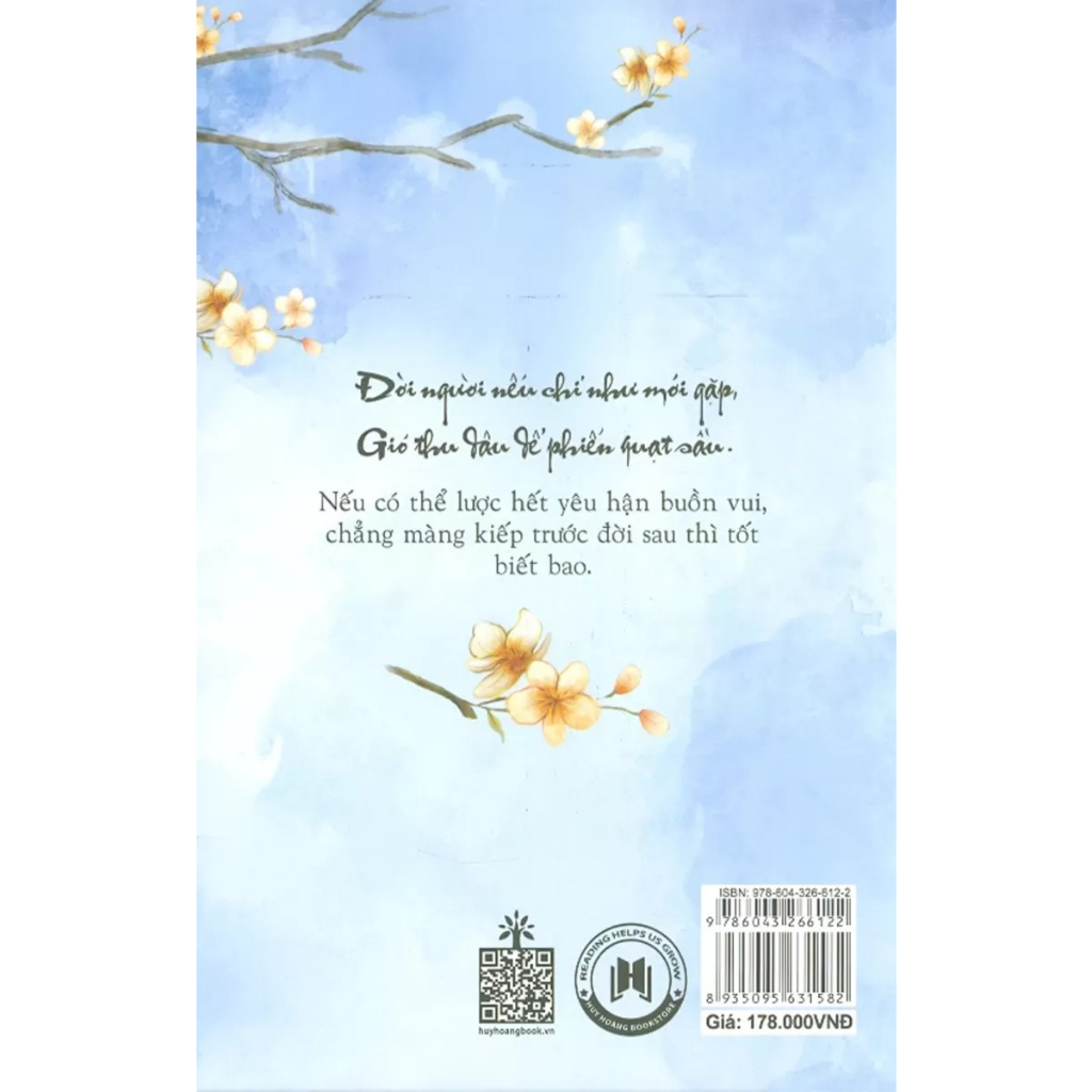 Sách - Gió tây bao nhiêu hận thổi chẳng giãn mày châu - HHB