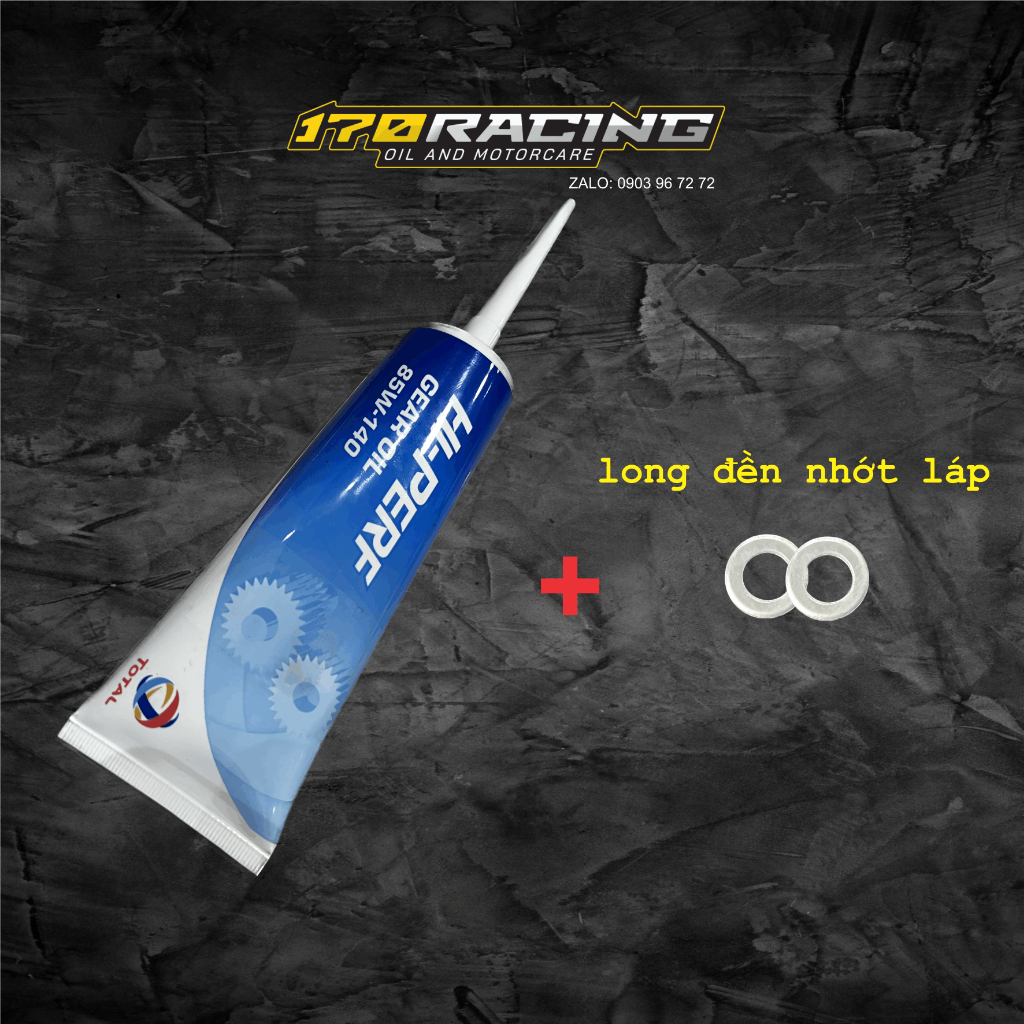 Nhớt Hộp Số, Dầu láp TOTAL HI-PERF GEAR OIL 85W-140 - HÀNG CHÍNH HÃNG - XUẤT XỨ ĐÀI LOAN .