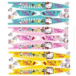 Tem xe WAVE 50cc-100cc mẫu  HELLO KITTY dễ thương đủ màu tem chống phai màu