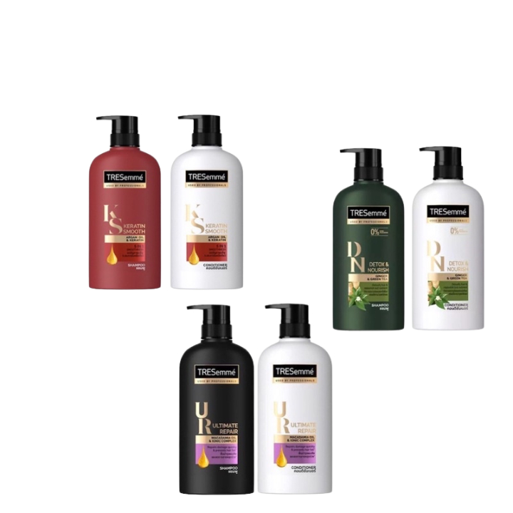 Combo Dầu gội và Dầu xả Tresemme Thái Lan 450ml  Đủ 4 Loại - Tstar Shop Mĩ Phẩm
