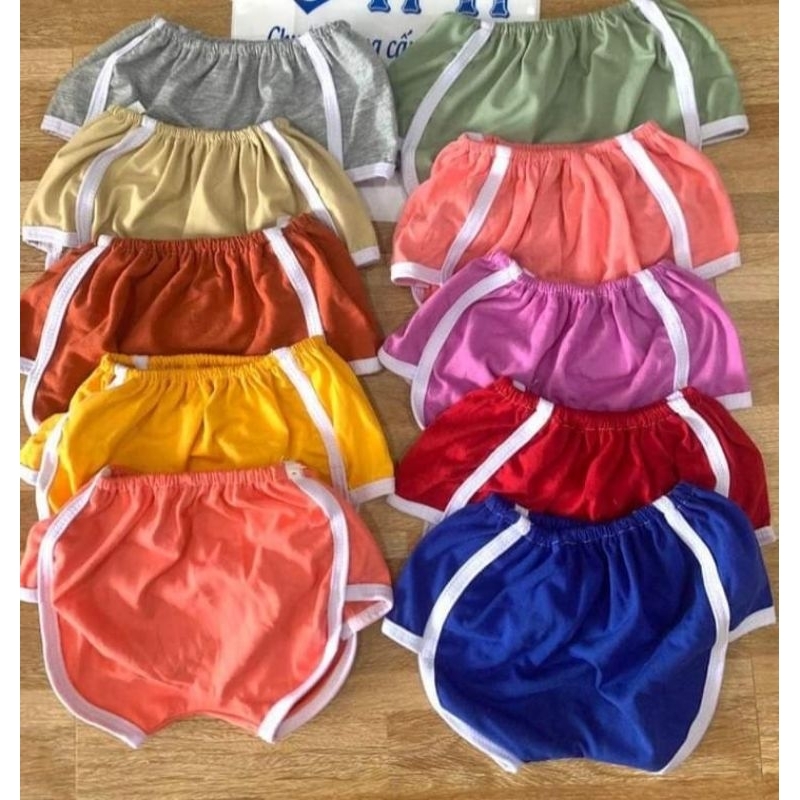 10 QUẦN CHỤC COTTON CHO BÉ TRAI BÉ GÁI 8-18KG.