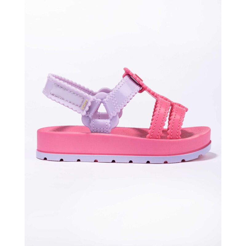 Dép Zaxy quai ngang kép tím